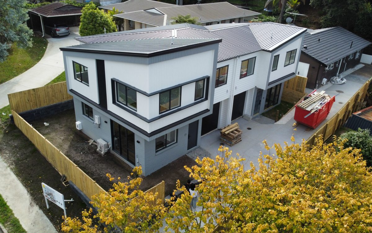 New residential home built by GTD Construction in Auckland