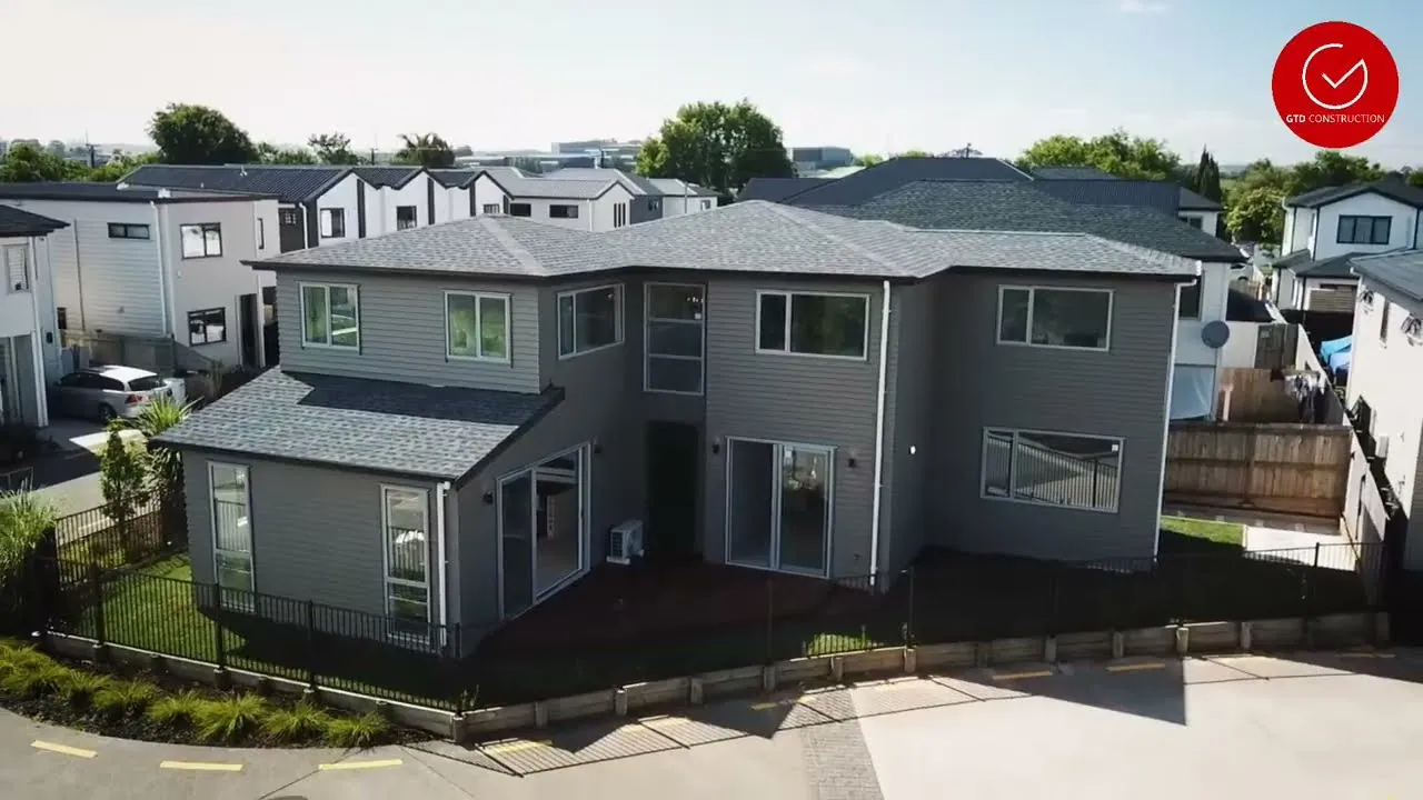 New residential development project by GTD Construction in South Auckland
